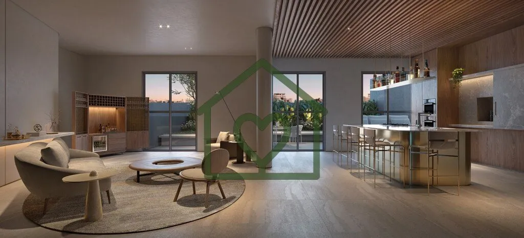 Imagem Design atemporal, paisagismo fluído, arquitetura pura e elegante. Harmonia perfeita entre detalhes ...