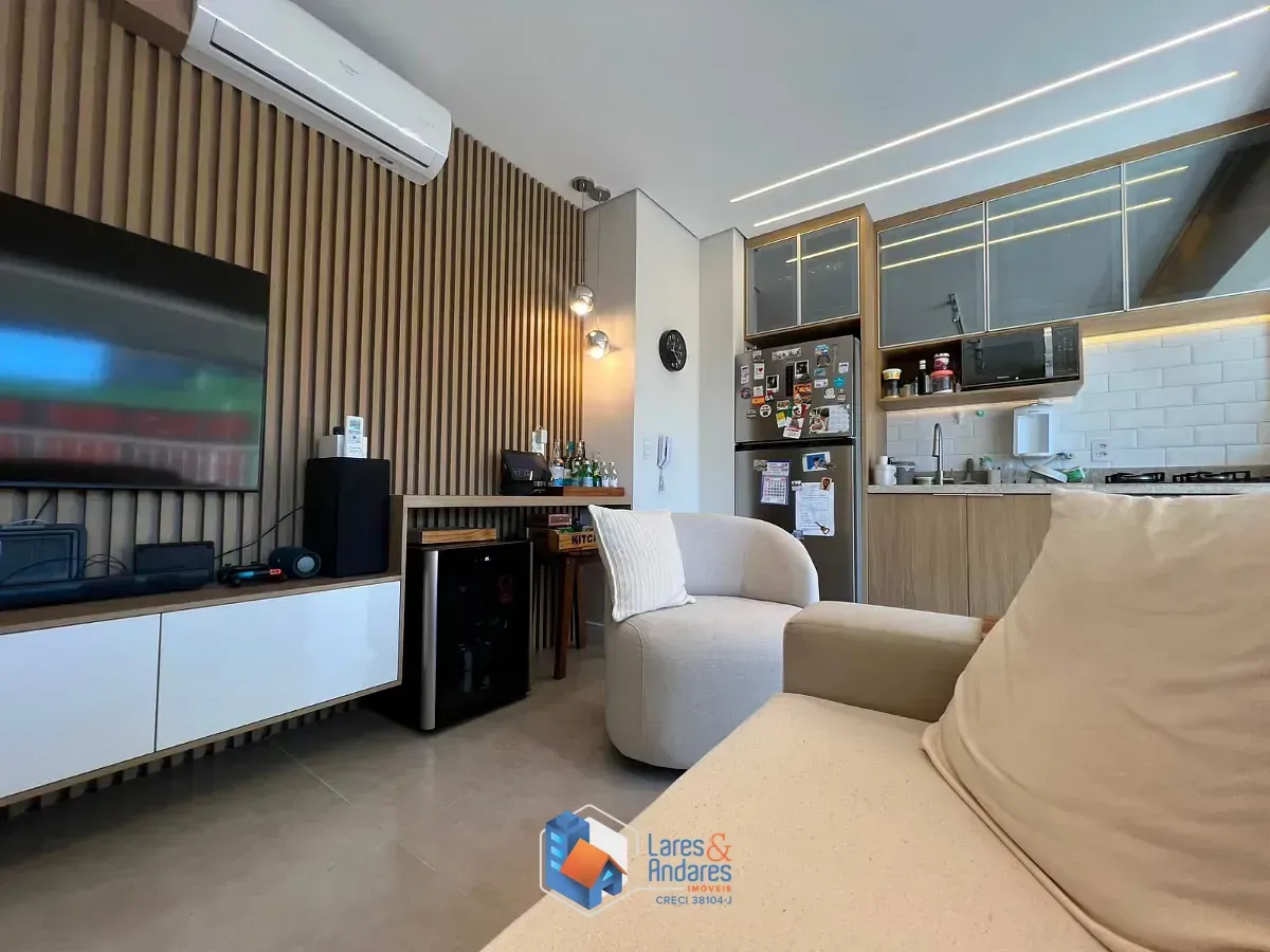 Imagem Apartamento para venda em Brooklin Paulista com 2 quartos, sendo 1 suíte, 65m²