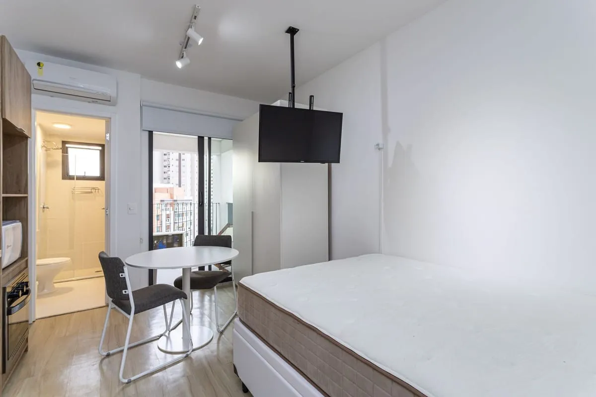 Imagem Apartamento com 1 Quarto para alugar, 22m² - Vila Mariana