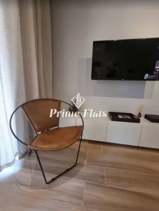 Imagem Flat disponível para locação no Condominio Edificio Flat London Residence Service no Jardim Paulista, com 42m², 1 dormitório e 1 vaga