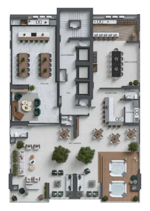 Imagem Villa Maiorca - Apartamento à venda no bairro Meia Praia - Itapema/SC