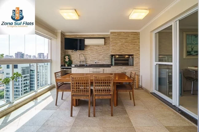 Imagem Apartamento Alto Padrão à Venda Na Vila Olímpia Com 3 Suítes, Varanda Gourmet e 4 Vagas