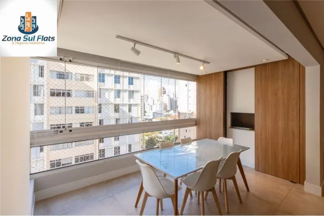 Imagem Apartamento à Venda Em Pinheiros Com 2 Dormitórios Sendo 1 Suíte e 2 Vagas - Varanda Gourmet