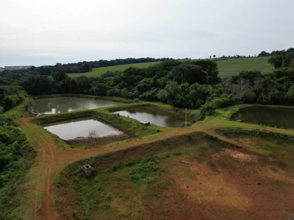 Imagem Chácara à venda em Cascavel, Centro - Casa de caseiro, Rio e Lago para pesca