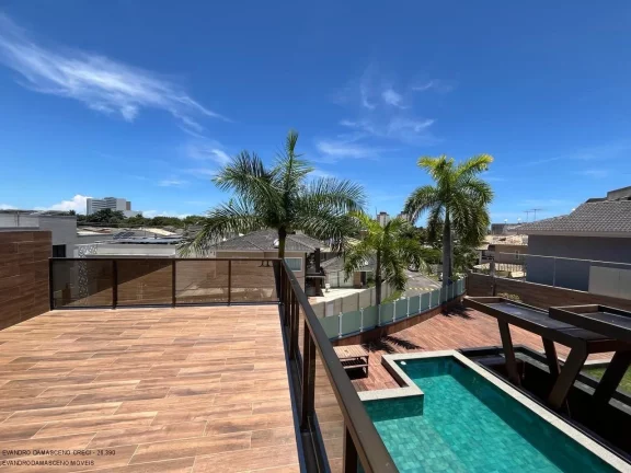 Imagem Casa de luxo em condomínio no Portão: 5 quartos, 5 suítes, 3 salas, 2 banheiros, 6 vagas, 1.500m² em Lauro de Freitas-BA