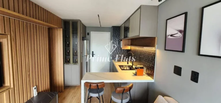 Imagem Flat disponível para venda no Nex One Ibirapuera, com 31m² e 1 dormitório