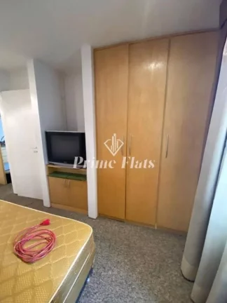 Imagem Flat disponível para locação no Mercure SP Moema Hotel, com 35m², 1 dormitório e 1 vaga
