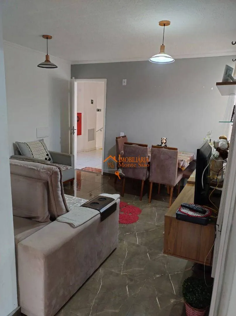 Imagem Apartamento com 2 dormitórios à venda, 48 m² por R$ 207.000,00 - Jardim São Domingos - Guarulhos/SP