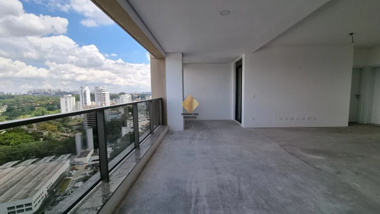 Imagem APARTAMENTO DE 211M², 4 SUÍTES, TERRAÇO GOURMET COM 2 VAGAS + DEPÓSITO - REAL PARQUE - SÃO PAULO / SP