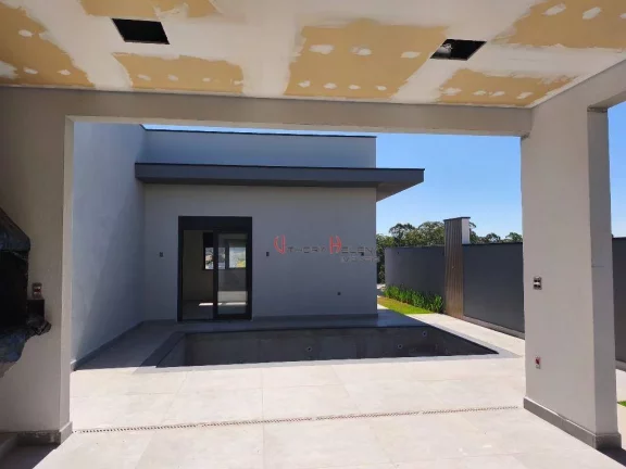 Imagem Casa com 3 suítes e piscina à venda, 214 m² por R$ 1.680.000 - Condomínio Ville de France - Itatiba/SP