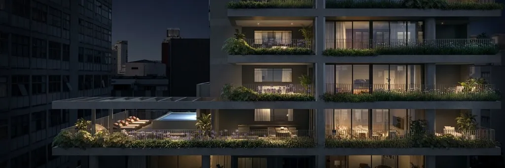 Imagem Uapé é um projeto com influências modernistas, que flutua na rua que leva o nome de um rio: Pará...