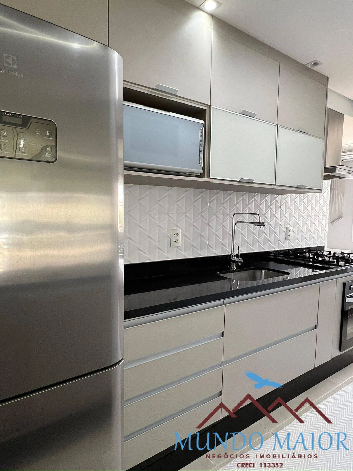 Imagem Apto Mobiliado no Parque das Nações: 57m², 1 Suíte, Varanda Envidraçada !!!