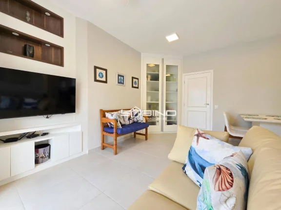 Imagem Apartamento Pé na areia à Venda no Edifício Blue Waves, com 3 dormitórios 1 suíte 83m² - Riviera de São Lourenço - Bertioga SP