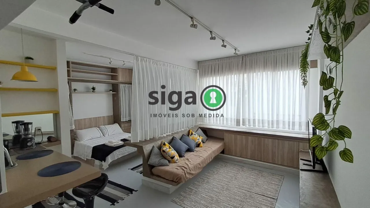 Imagem Apartamento de 60 metros - com 1 dormitórios na Santa Cecilia 60.