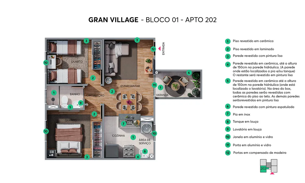 Imagem Apartamento à venda no bairro Setor Marabá - Goiânia/GO