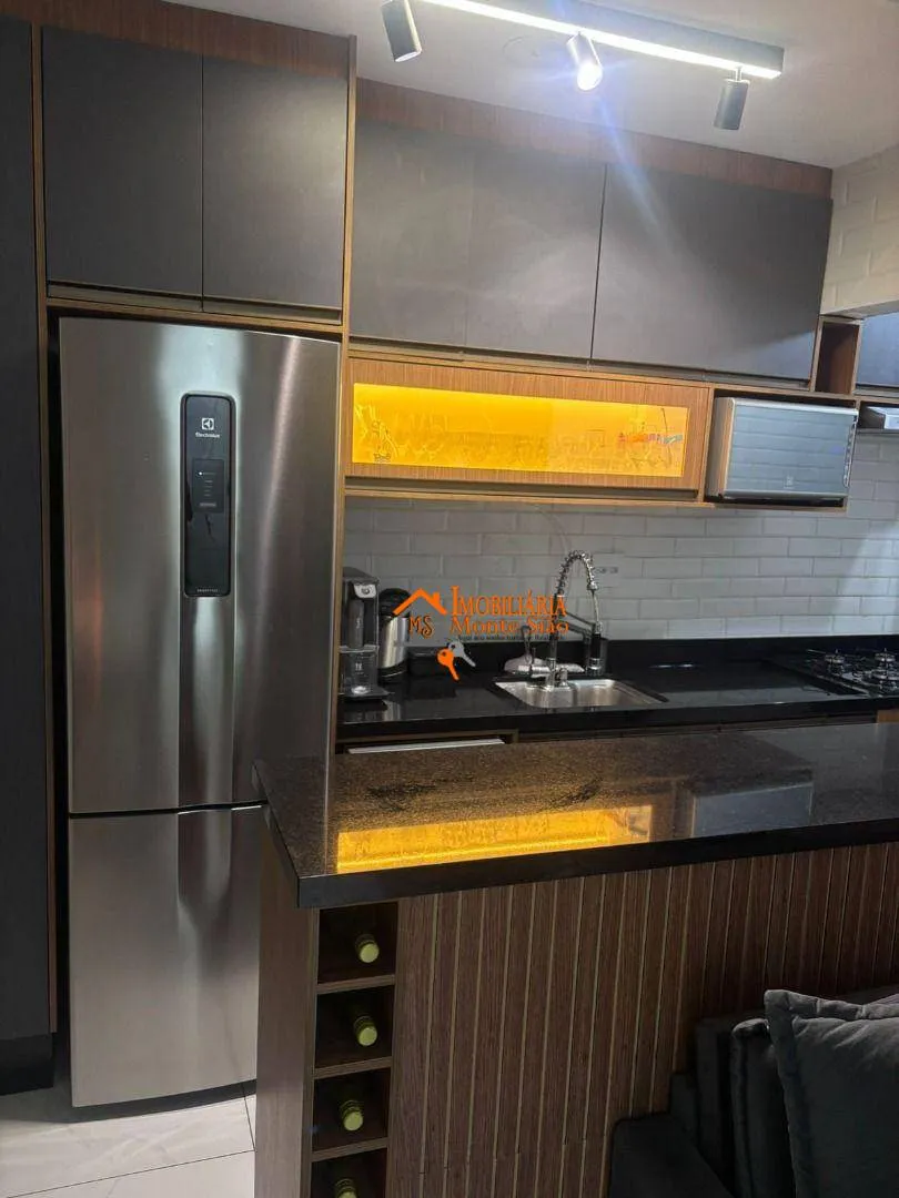 Imagem Apartamento com 2 dormitórios à venda, 47 m² por R$ 395.000,00 - Ponte Grande - Guarulhos/SP