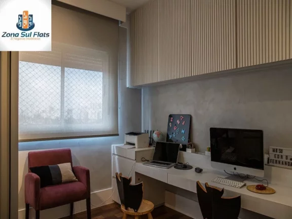 Imagem Apartamento à Venda No Brooklin Com 3 Dormitórios Sendo 2 Suítes e 2 Vagas
