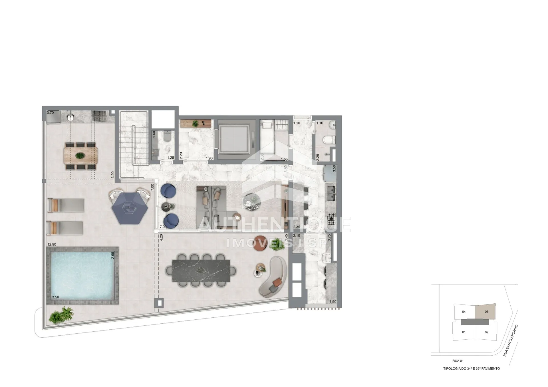 Imagem Casa Eden by YOO Brooklin - Apartamento à venda no bairro Brooklin - São Paulo/SP, Zona Sul