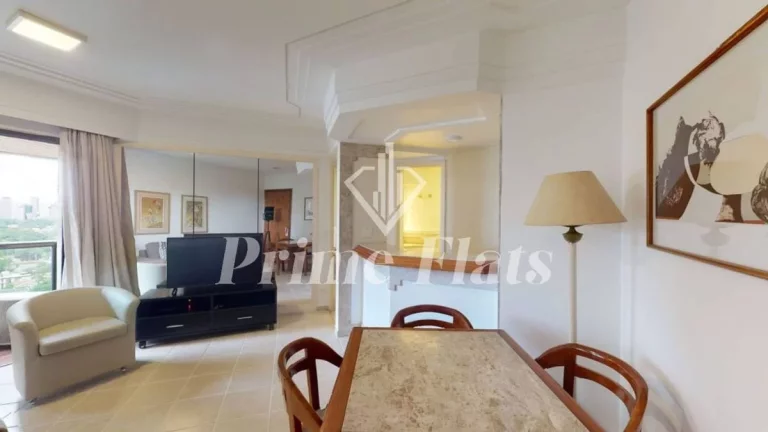 Imagem Flat disponível para venda no Golden Tower Residence no Itaim, com 40m², 1 dormitório e 1 vaga de garagem