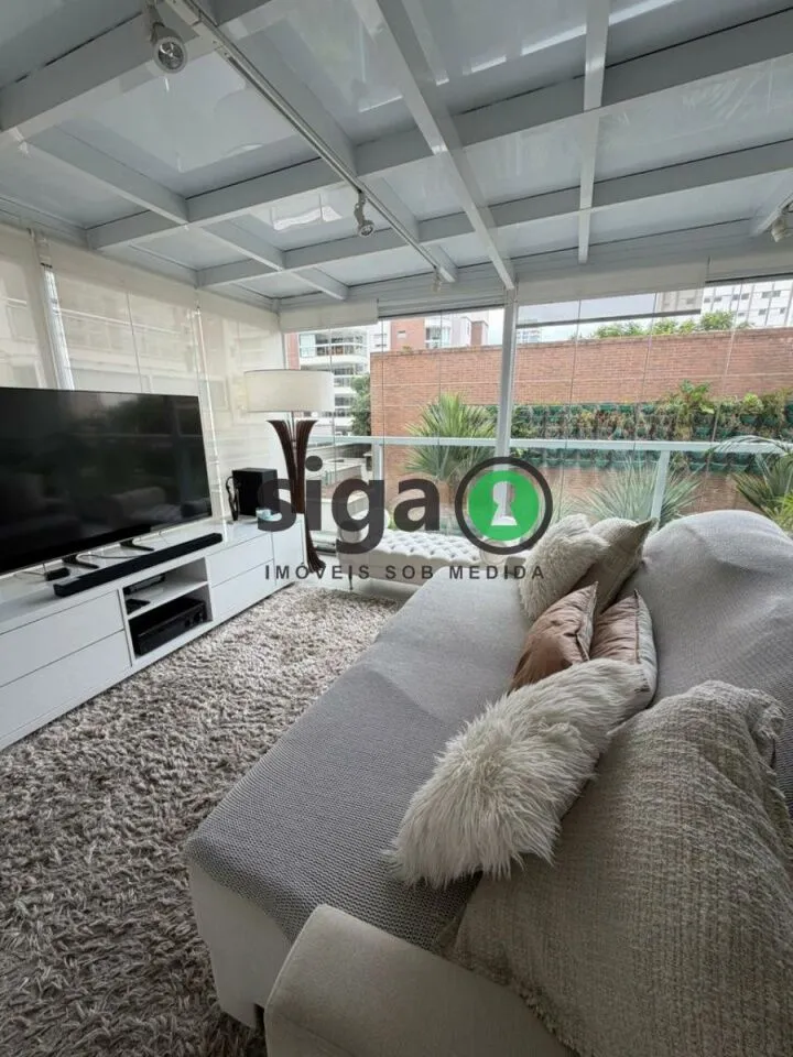 Imagem Apartamento Garden de 65m² mobiliado 3 com 2 vagas de garagem à venda na Vila Olímpia