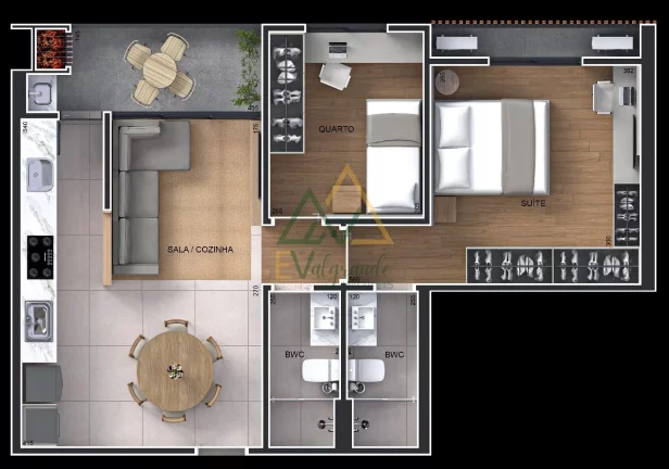Imagem Apartamento Novo Capão da Imbuia