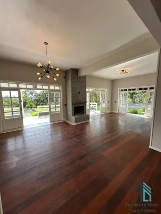 Imagem Exclusiva Casa de Campo de Alto Padrão, de Campo de Alto, Nova Trento - SC