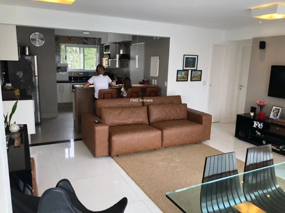 Imagem Apartamento à venda na Vila Andrade, São Paulo-SP, 3 quartos, 1 suíte, 3 salas, 3 banheiros, 2 vagas, 107m².