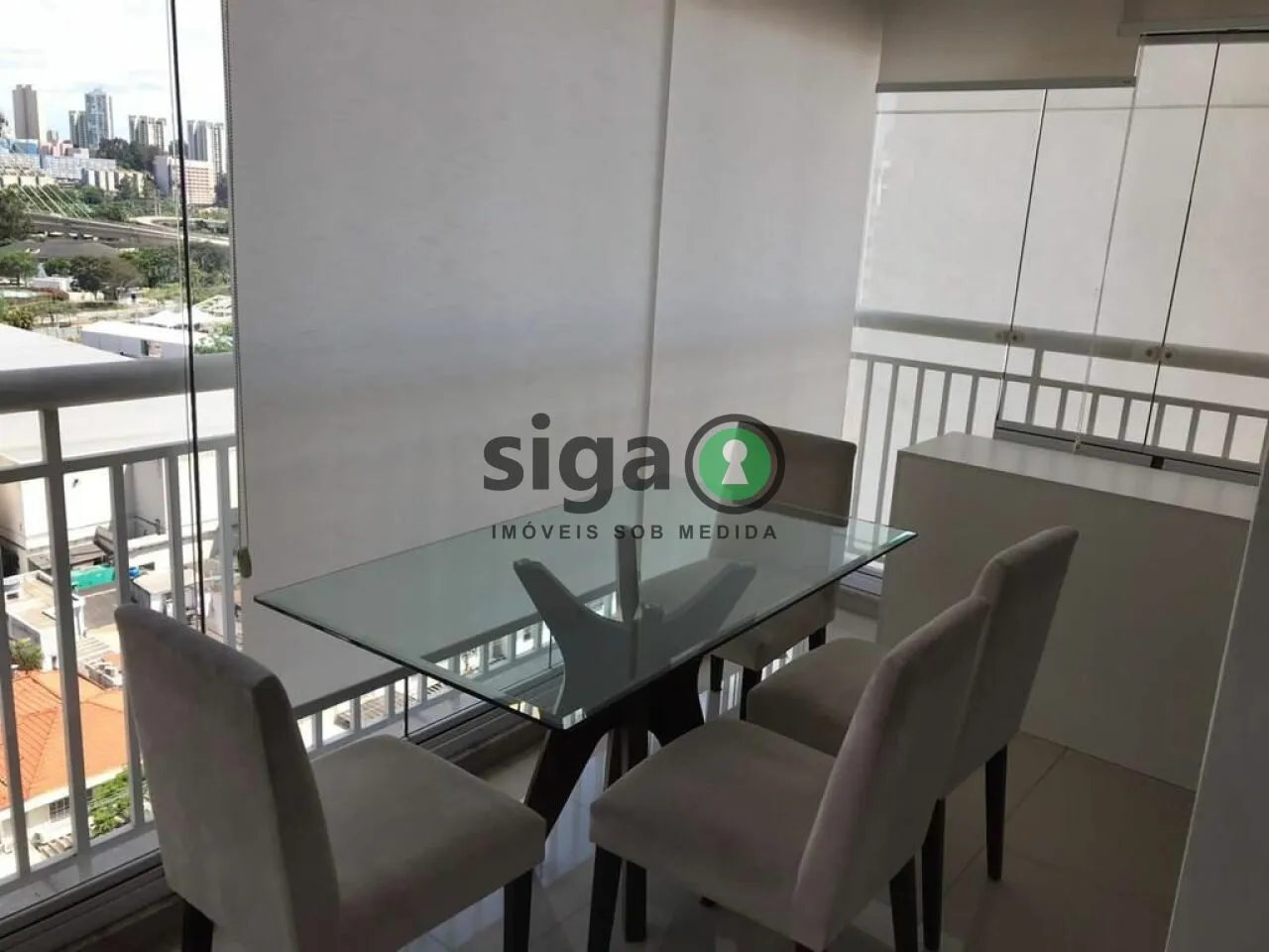 Imagem APARTAMENTO MOBILIADO COM 1 DORMITORIO PARA LOCAÇÃO NO BROOKLIN
