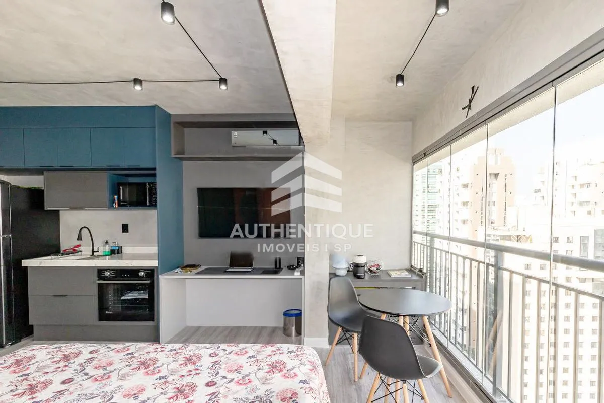 Imagem VITRALI MOEMA - Apartamento Studio em Moema na Quadra do Metrô à Venda