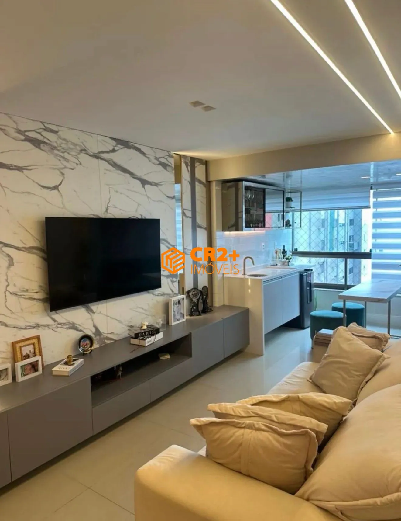 Imagem Vendo exatamente apartamento navegantes com 94m2,dois quartos e duas vagas de ga