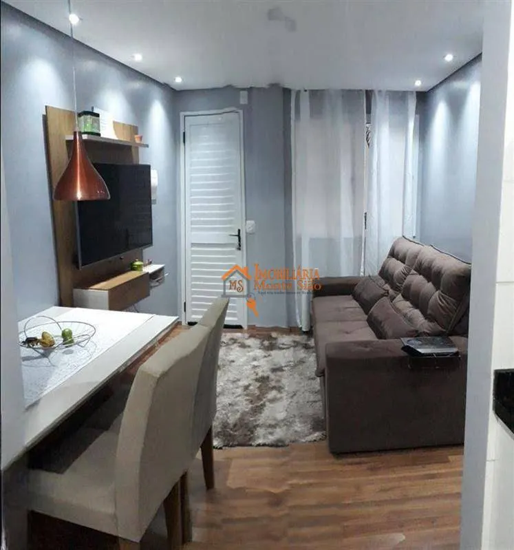 Imagem Apartamento com 2 dormitórios à venda, 37 m² por R$ 298.500,00 - Jardim Albertina - Guarulhos/SP