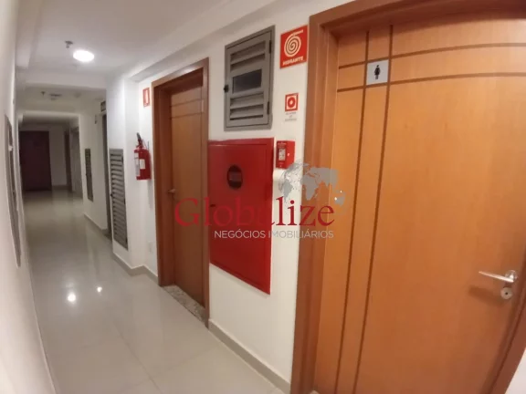 Imagem Sala comercial para venda em santos com 1 vaga de garagem, varanda e sala de reuniões por R$277.000,00