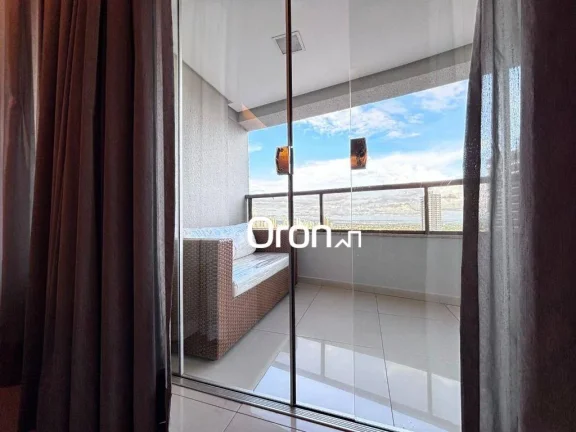 Imagem Apartamento mobiliado com 3 dormitórios à venda, 110 m² por R$ 1.046.000 - Serrinha - Goiânia/GO