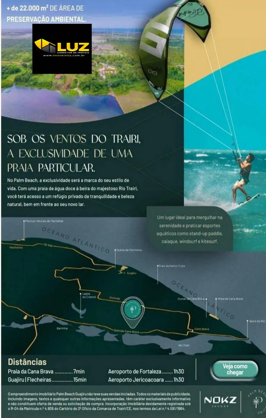 Imagem Viva o Paraíso no Palm Beach em Trairi-CE
