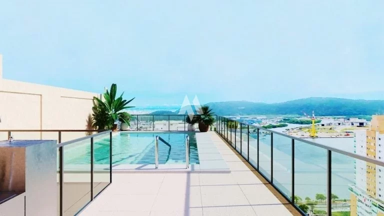 Imagem Apartamento novo - 2 dormitórios - varanda gourmet - Ponta da Praia - Santos
