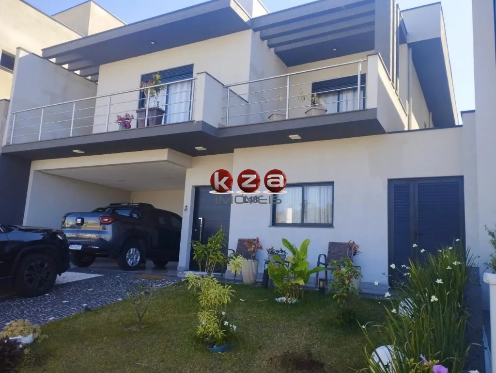 Foto do imóvel Casa em condomínio à venda em condomínio exclusivo de Valinhos-SP, 4 suítes, 2 salas e 240m² de pura sofisticação!