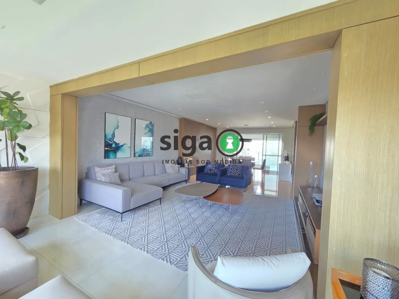Imagem Apartamento á VENDA Mobiliado no Panamby, 3 Suítes, andar alto