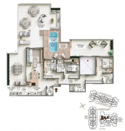 Imagem Cobertura com 3 Quartos à Venda, 192 m² em Santa Rosa - Niterói