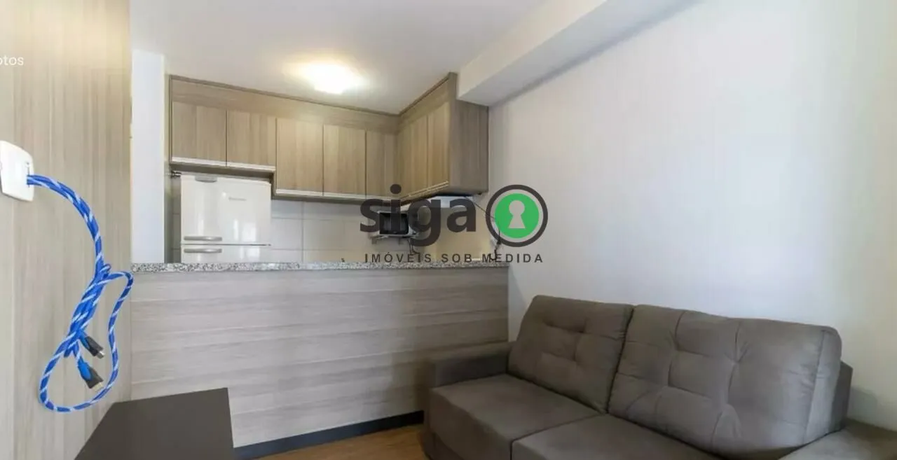 Foto do imóvel Studio mobiliado 35 m² ? Ao lado do metrô Ana Rosa, vaga fixa e lazer completo