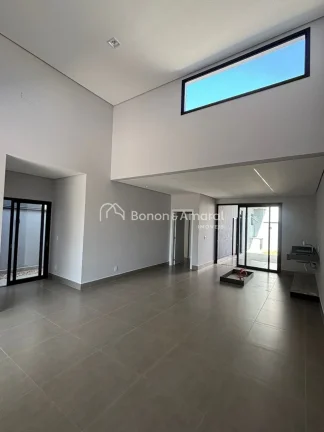 Imagem Casa térrea em obra, localizada no Condomínio Terras da Estância, em Paulínia. Será entregue co...