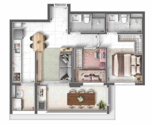 Imagem ARCH NAZARÉ - Studio de 24m² (NR), em excelente localização, a 400m da Estação Alto do Ipiranga!!