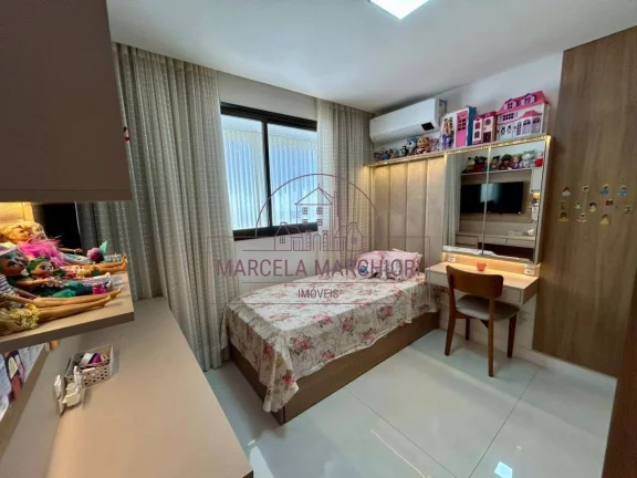 Imagem Ap 3 quartos, suíte, porteira fechada, finamente montado e decorado, Itapuã