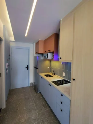Imagem Studio Pinheiros - 28M², 1 Dorm, Mobiliado.