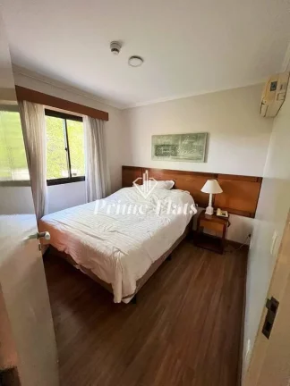 Imagem Flat disponível para venda no Quality Suítes Long Stay Vila Olímpia, com 48m², 2 dormitórios e 1 vaga