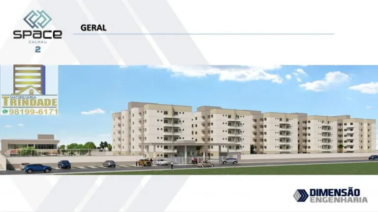 Imagem Apartamento com 2 Quartos à Venda, 59 m² em Parque Athenas - São Luís