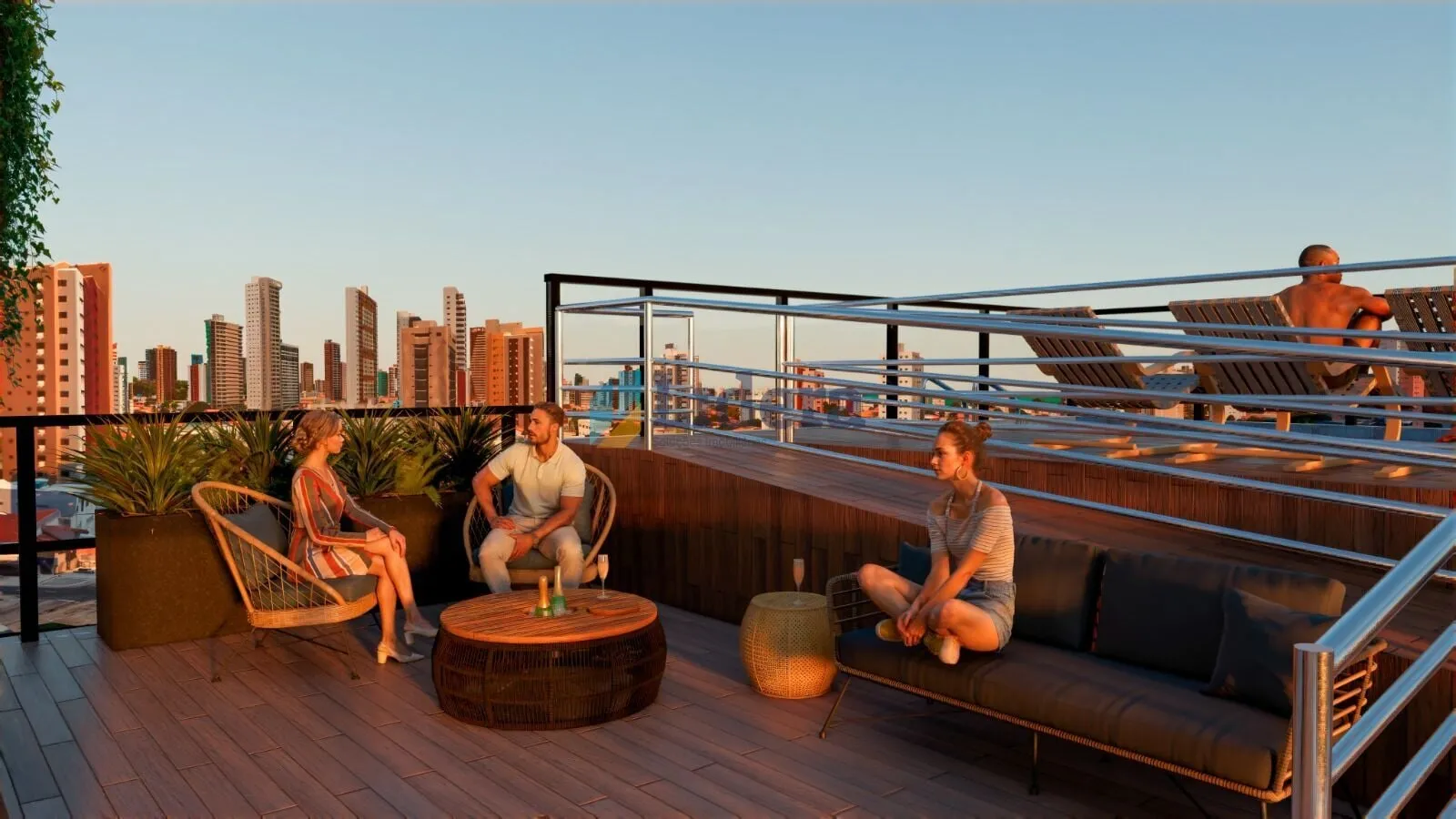 Imagem Apartamento térreo com área privativa - 68m²- 2 quartos - 1 suíte- Jardim Oceania, João Pessoa/PB