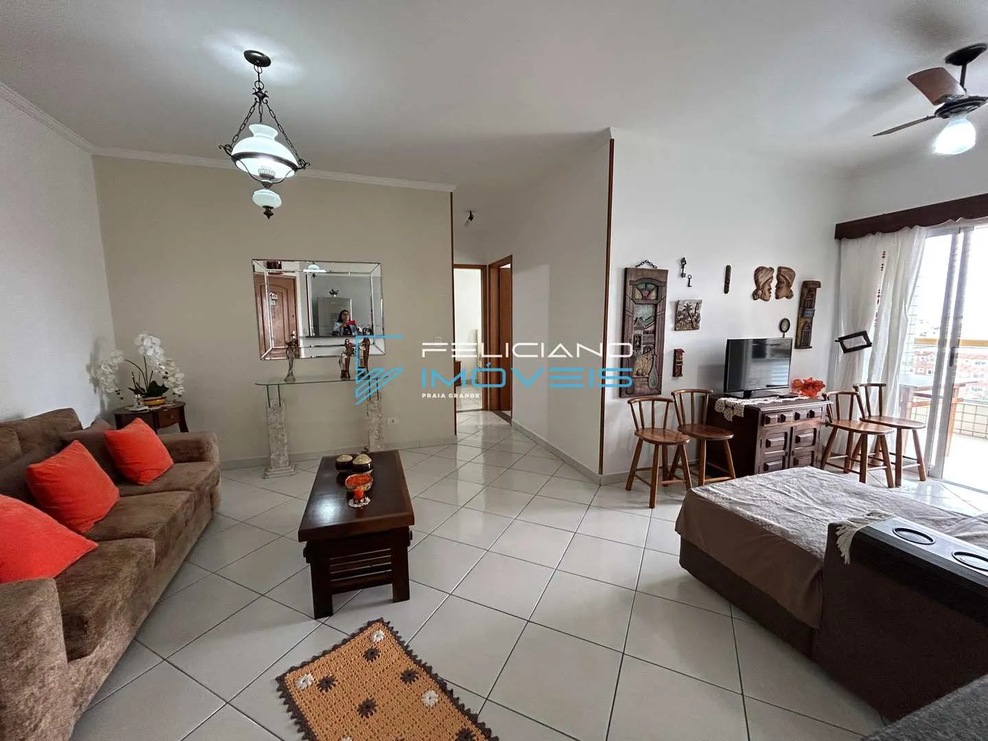 Imagem Apartamento com 2 quartos, Tupi, Praia Grande - R$ 580 mil, Cod: 6517