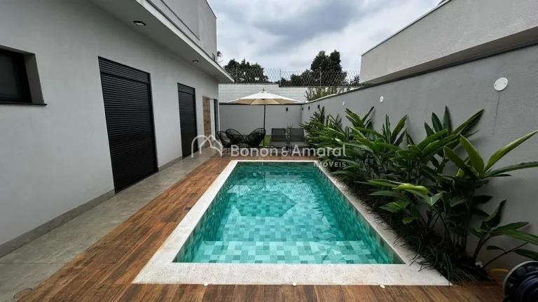 Imagem Esta casa térrea une modernidade, conforto e inovação em cada detalhe. Com 194 m² de área const...