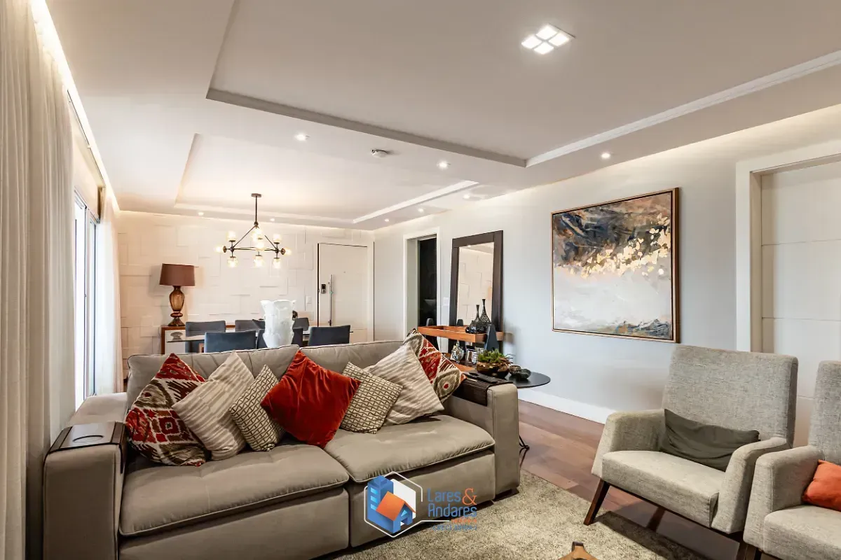 Imagem Apartamento para venda em Vila Gertrudes com 3 quartos, sendo 3 suítes, 147m²