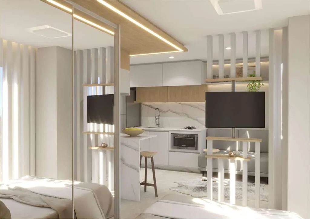 Imagem Oportunidade única! Apartamento de 1 quarto à venda em Curitiba-PR, Novo Mundo. 22,40 m² de área. Aproveite!